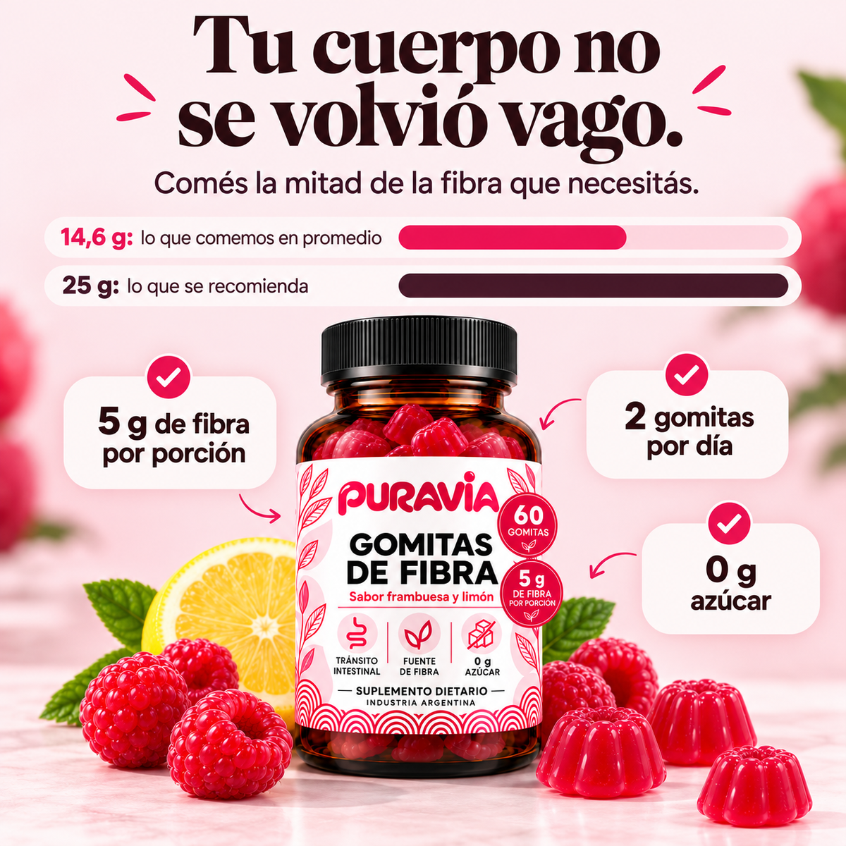 PURAVIA - Volvé a sentirte liviana