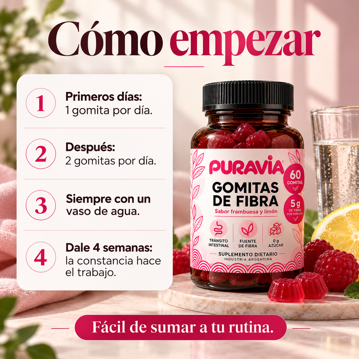 PURAVIA - Volvé a sentirte liviana