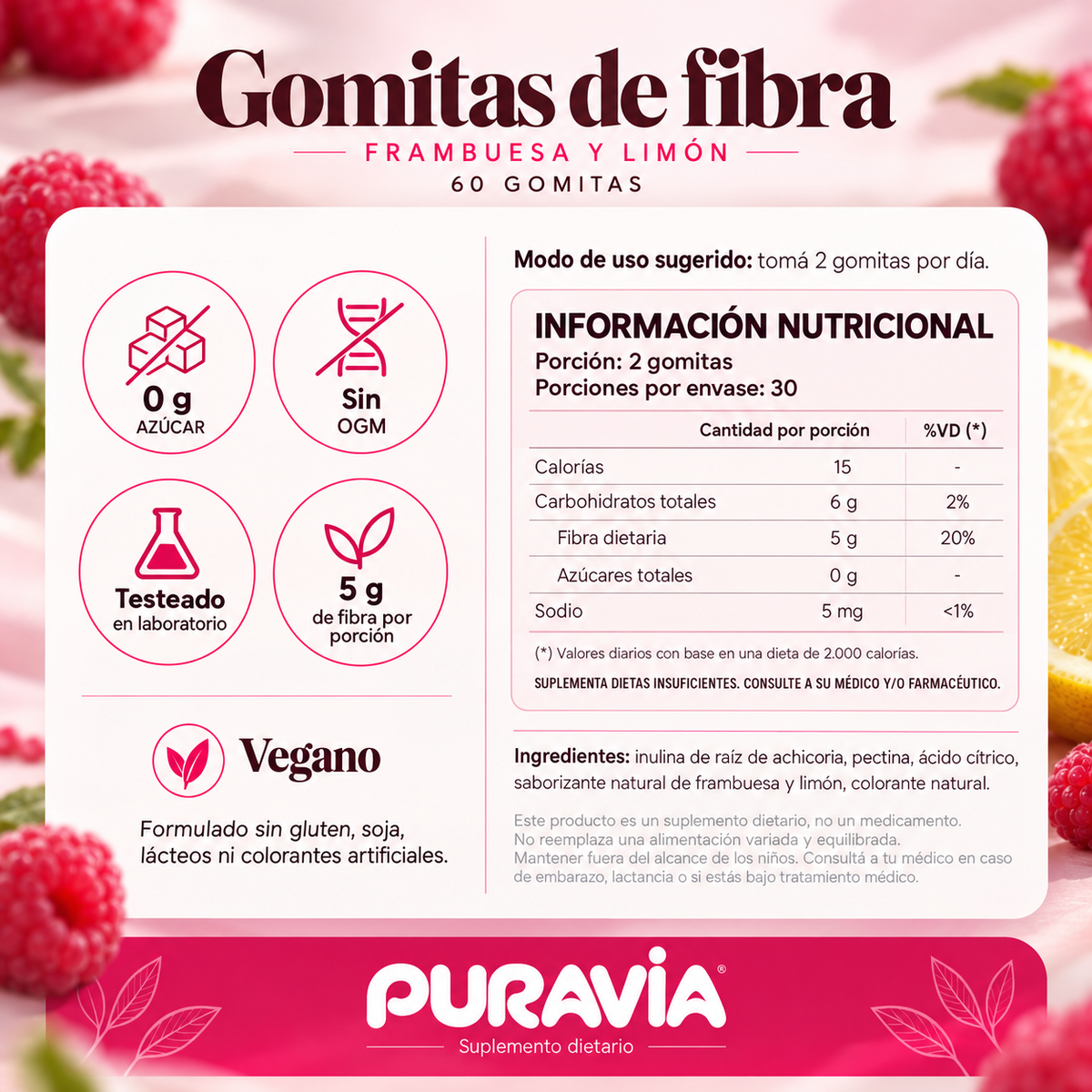 PURAVIA - Volvé a sentirte liviana